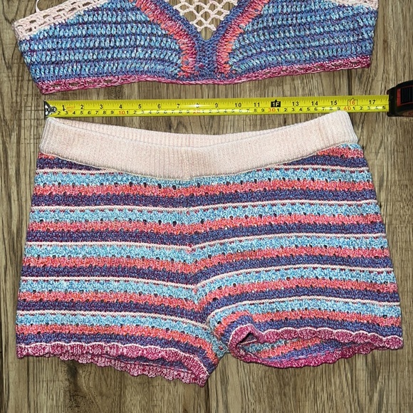 NEW! Zara Crochet Set (Halter Top and Shorts) - Picture 6 of 7